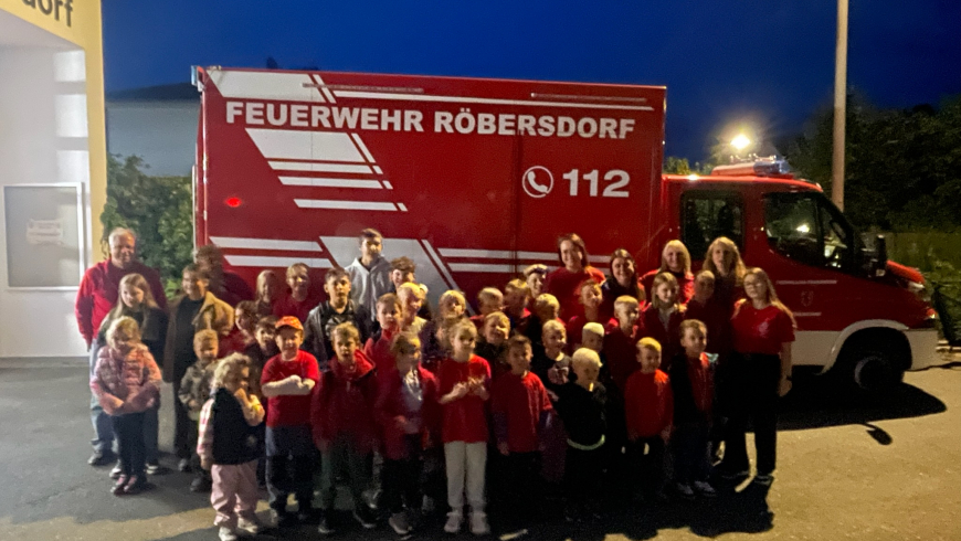 Nachtwanderung der Kinderfeuerwehr