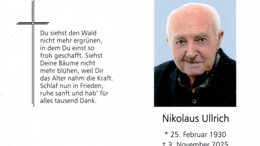 Ehrenmitglied zu Grabe getragen