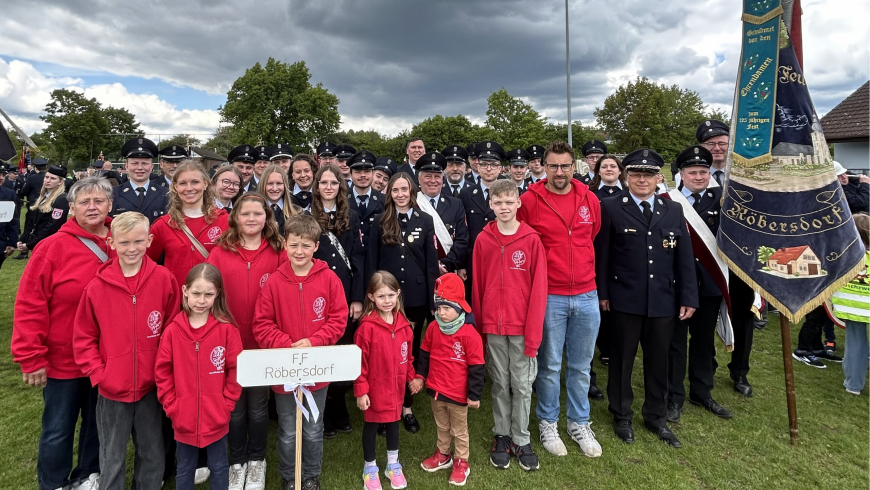 Beteiligung am 171. Jubiläum der FF Reundorf